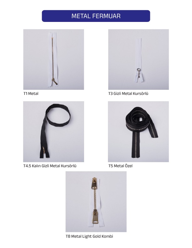 Metal Zipper
